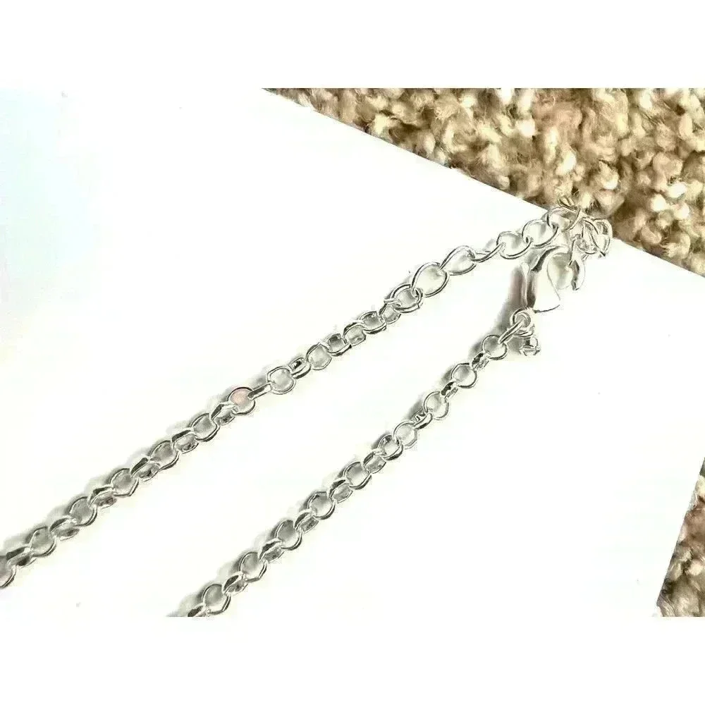 Silver Gem/Jewel Chain Necklace - Picture 5 of 5